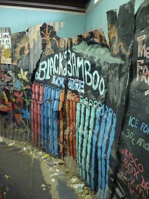 dawn scott - cultural object - black bamboo lounge