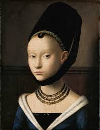 Petrus Christus - Potrait of a Young Girl